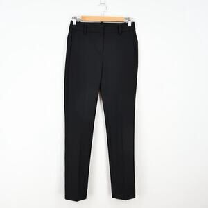 J. Crew Slim-fit Full-length Trouser Pant Black Size 0 NWT